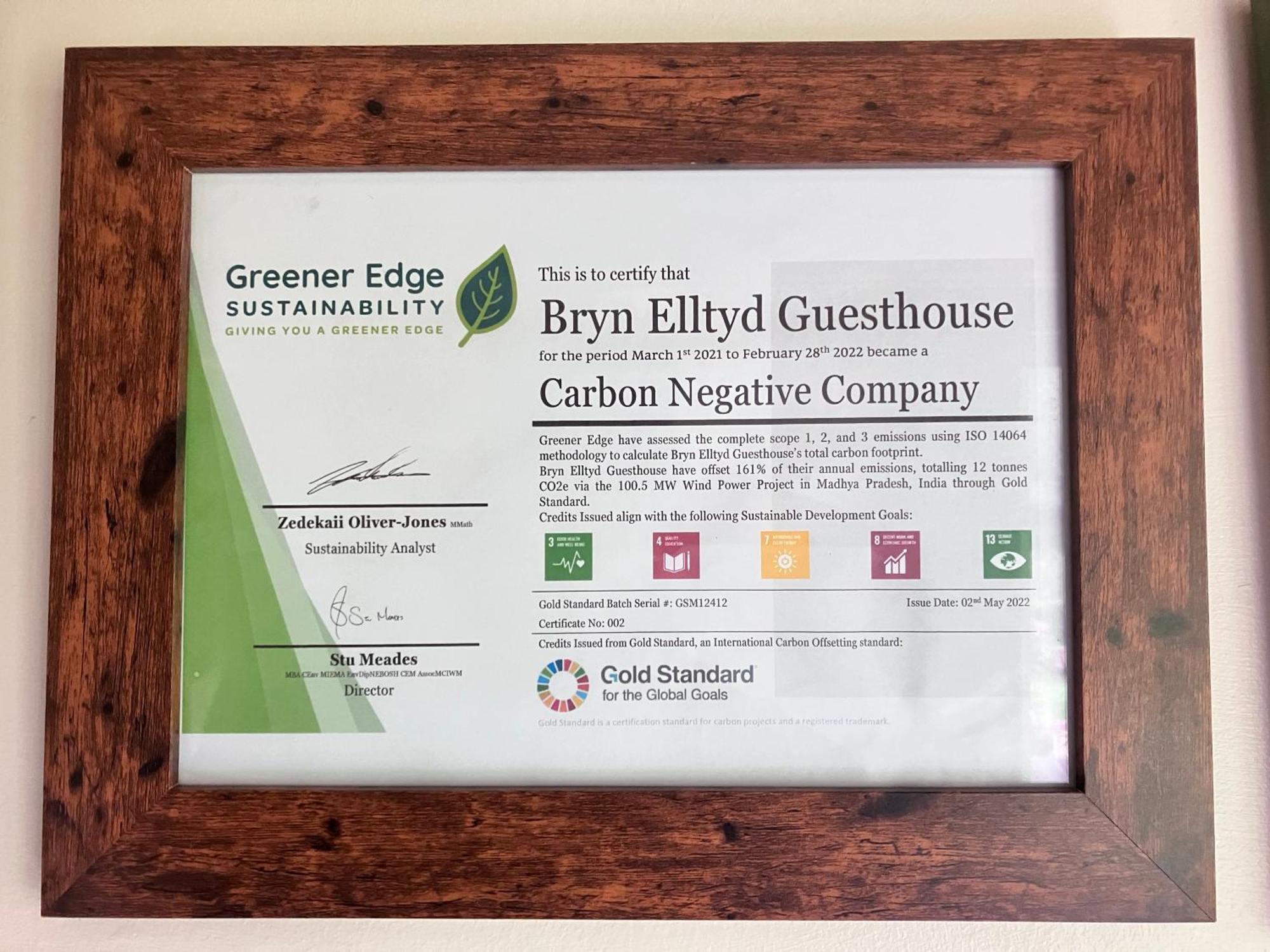 Bryn Elltyd Eco House Pensionat Blaenau Ffestiniog Eksteriør billede