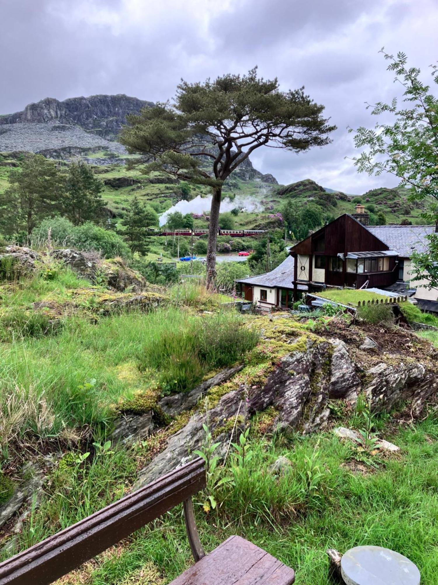 Bryn Elltyd Eco House Pensionat Blaenau Ffestiniog Eksteriør billede