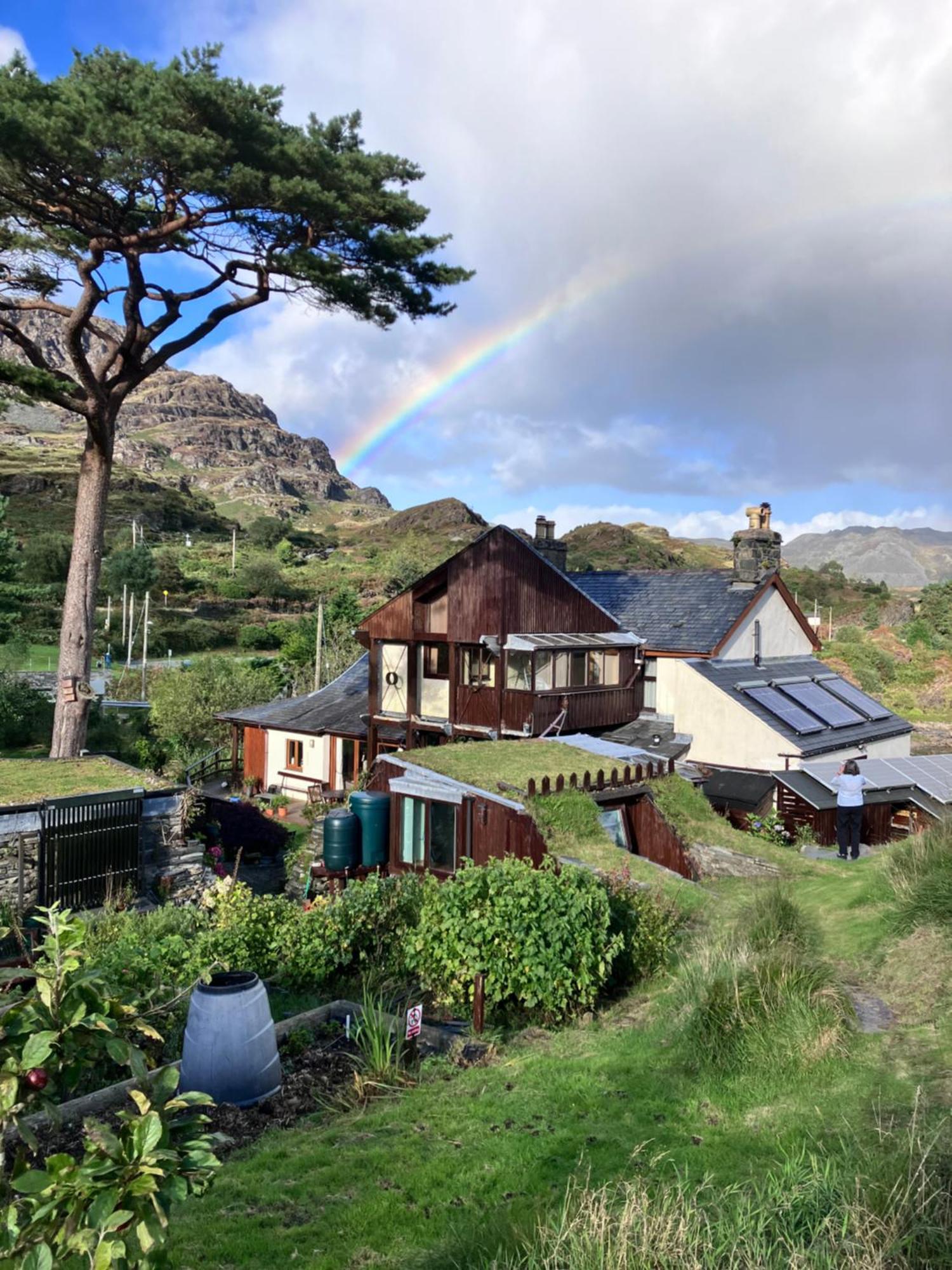 Bryn Elltyd Eco House Pensionat Blaenau Ffestiniog Eksteriør billede